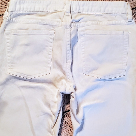 J. CREW Matchstick White Crop Jeans - Picture 4 of 8